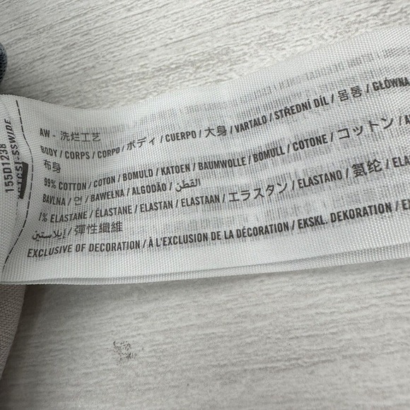 Abercrombie & Fitch The 90's Straight Ultra High Rise Jeans Blue Sz 37 / 24 Long - Picture 10 of 15